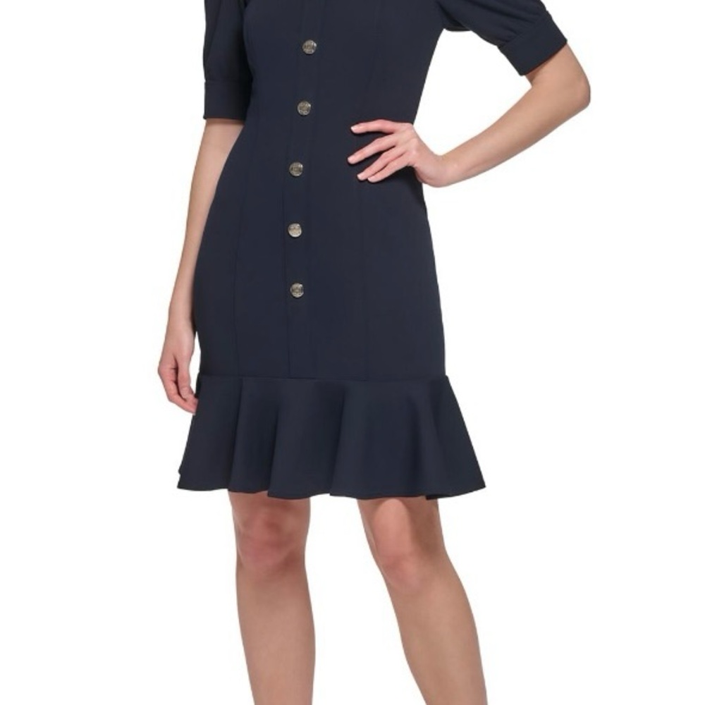 NWT Tommy Hilfiger Navy blue dress, PERFECT 8